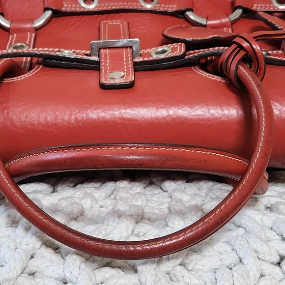 Mulberry Luella Giselle Y2K Barbiecore leather tote Handbag Bag - Picture 8 of 11